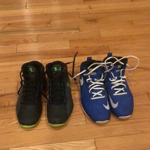 Two Basketball Shoes